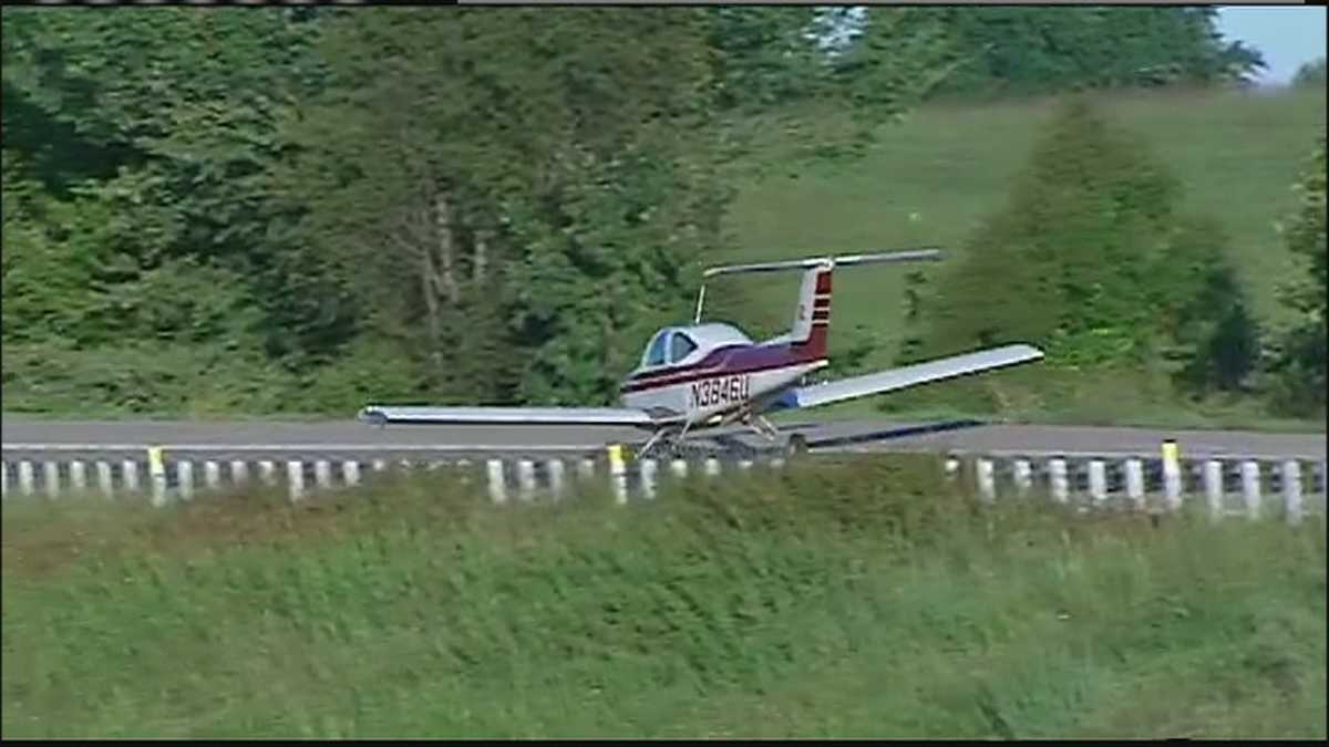 Images Plane lands on Liberty highway