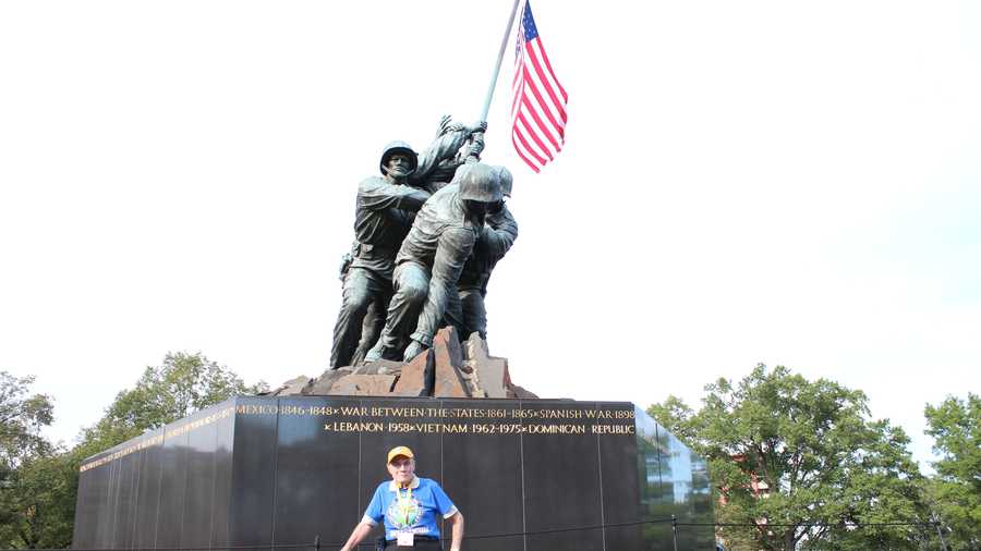 Heartland Honor Flight veterans visit national landmarks in Washington, D.C.
