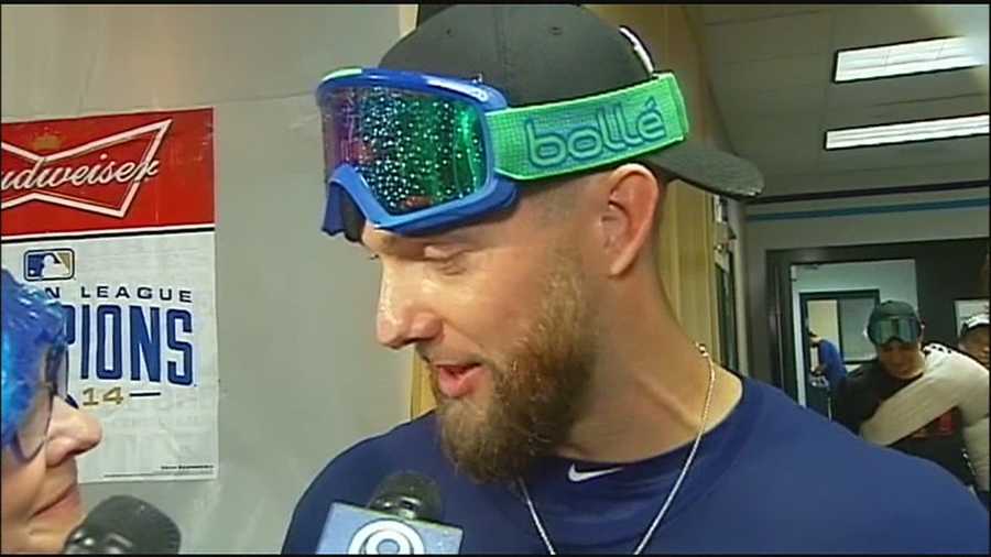 Alex Gordon, the Royals all-star and gold glove outfielder who has been with the team through good times and bad, says he's really enjoying his first postseason run.