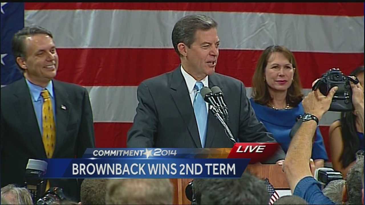 Sam Brownback Wins 2nd Term As Kansas Governor