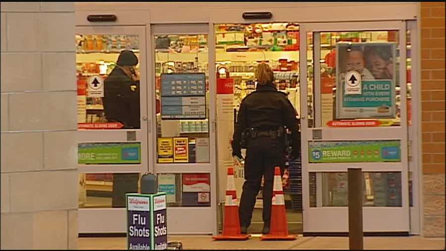 An Overland Park neighborhood was swarmed by police Friday morning after thieves attempted to steal an ATM from an area store.