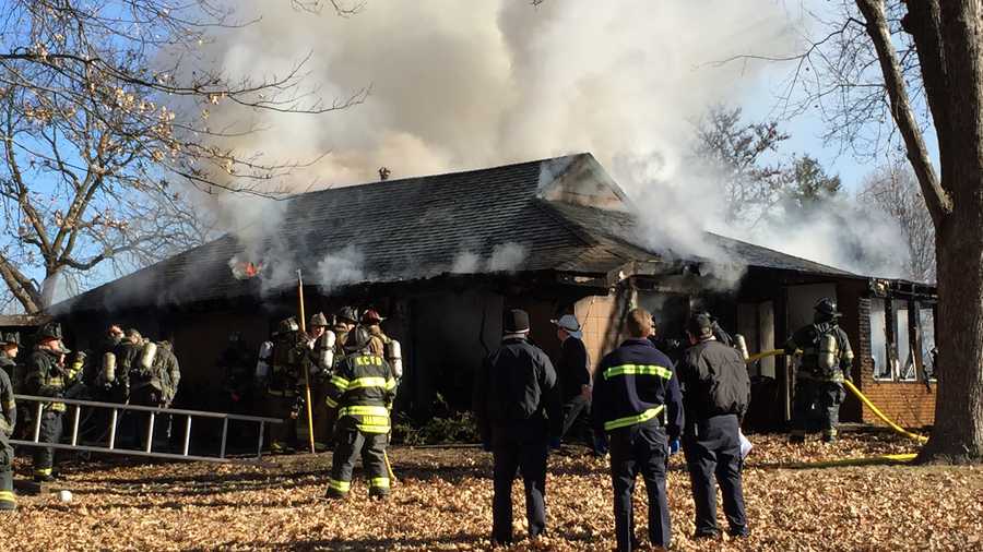 Fire guts Raytown home