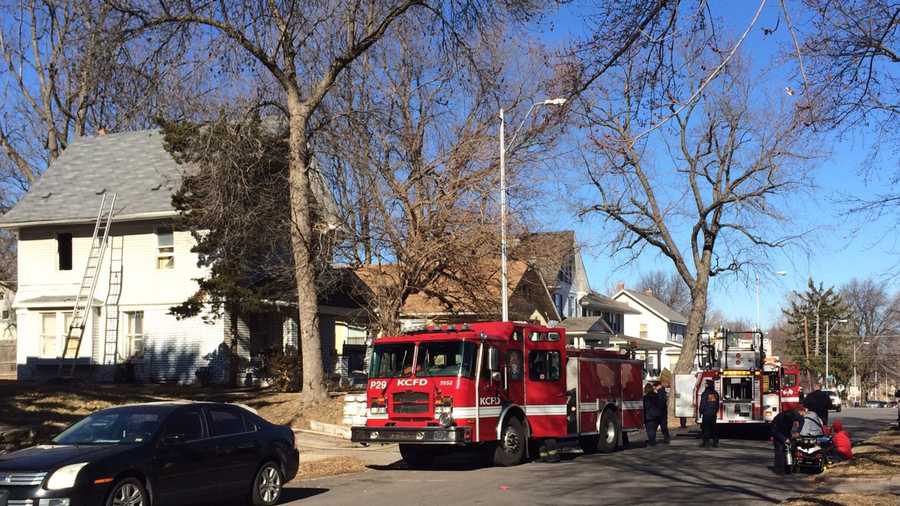 2 treated at scene of fire on city's east side