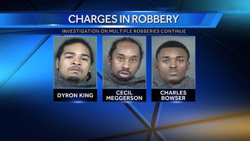 3 charged in Family Dollar robbery; 7-Eleven robbery still under ...