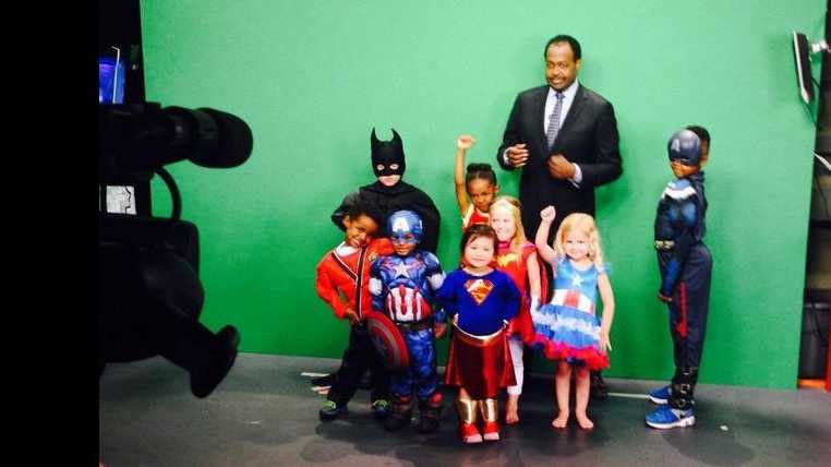 A few little friends of CASA of Johnson and Jackson counties made a guest appearance at KMBC 9 News on Wednesday. 