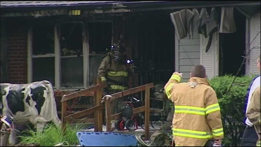 A house fire that claimed the lives of a 3-year-old boy and his great-uncle in Shawnee early Thursday was the second fatal fire at that same address for that same family.
