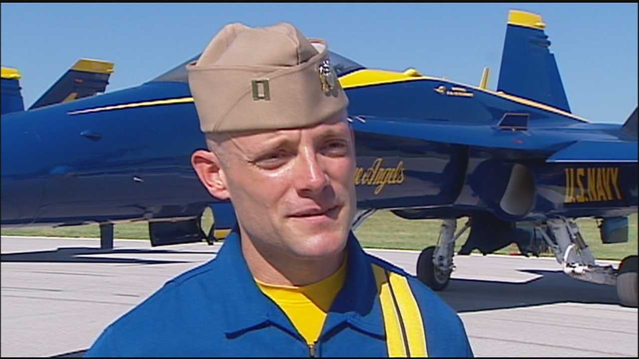 Blue Angels Pilot, K-State Grad Hopes To Inspire Others