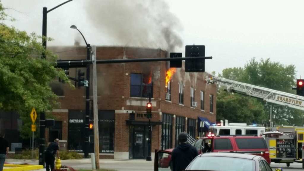 Fire destroys several Grandview businesses and apartments