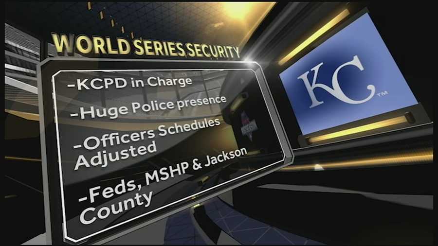 The World Series is truly an international event and security at Kauffman Stadium and throughout Kansas City needs to be world-class.