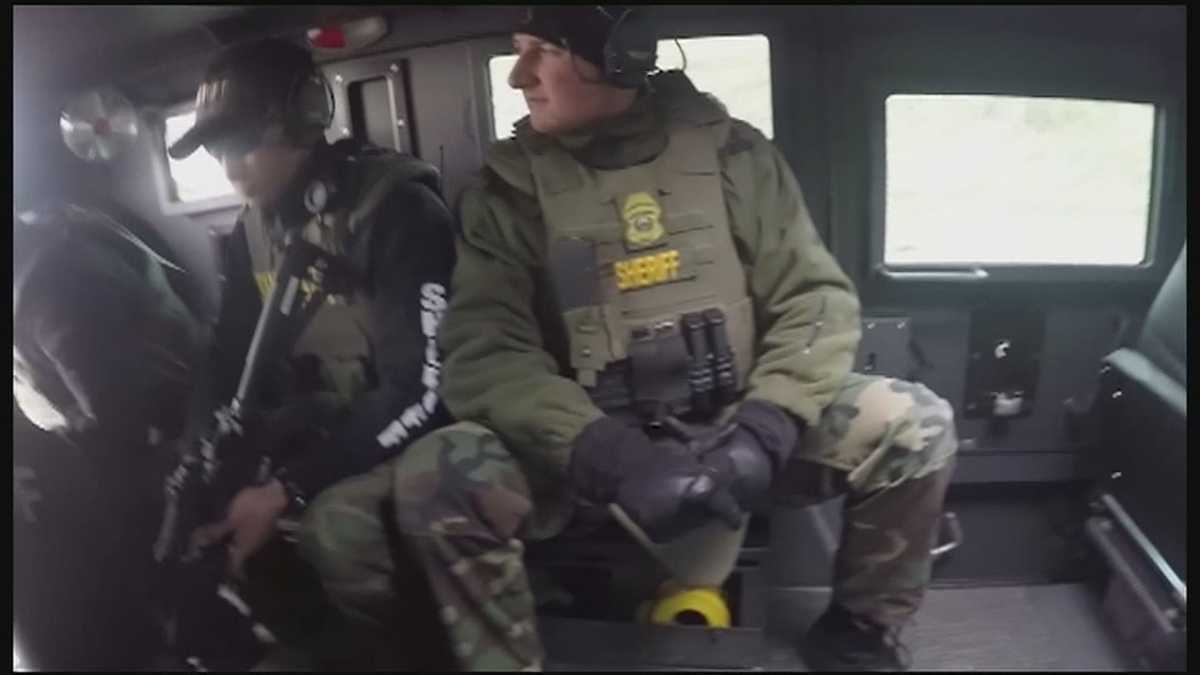 Johnson County law enforcement trains to use tactical gear