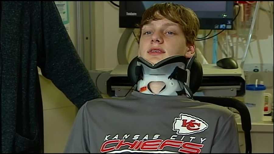 A Kansas City teenager who was partially paralyzed in a car wreck earlier this month is facing more than $40,000 in recovery bills – but his family won’t have to foot them alone.