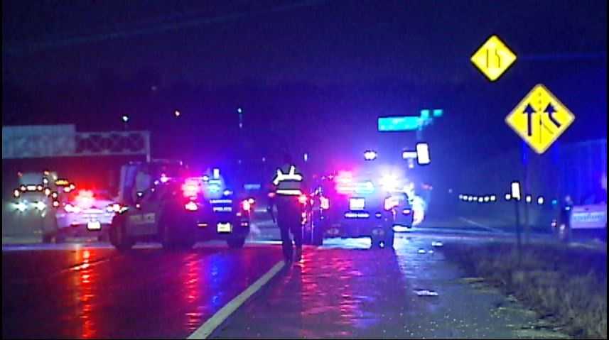 Vehicle Crashes Into 2 Leawood Police Cruisers On I-435