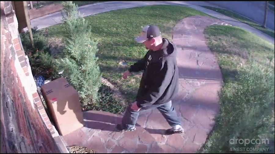 Man caught on camera stealing packages outside KC home