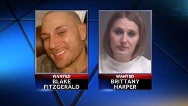 Authorities: Couple suspected in crime spree found; man dead