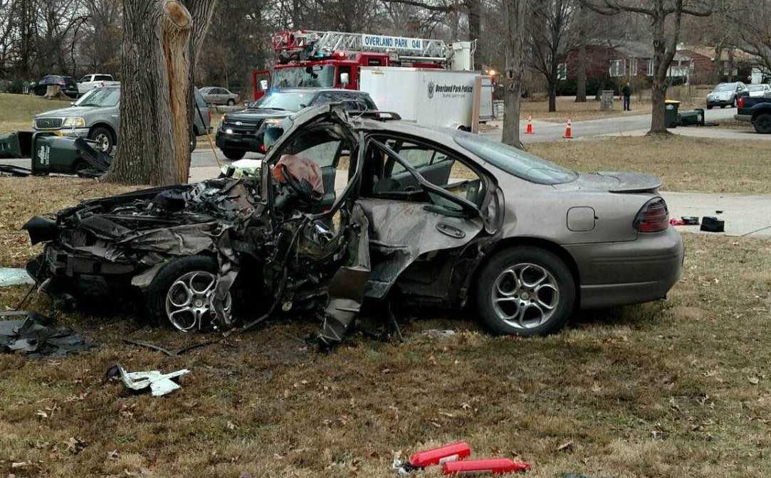 OP Driver Injured After Car Hits Tree, Catches Fire