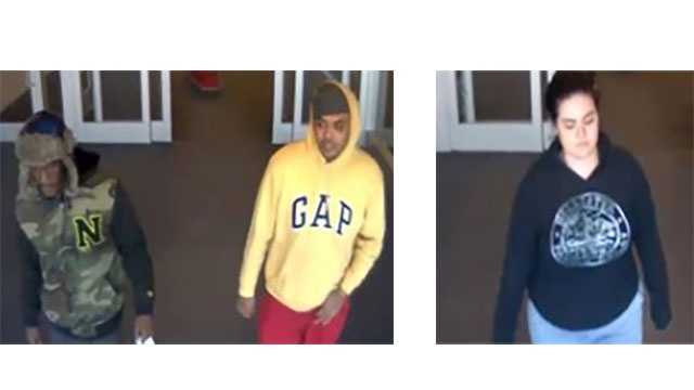 Police ask for help identifying 3 in stolen credit card case