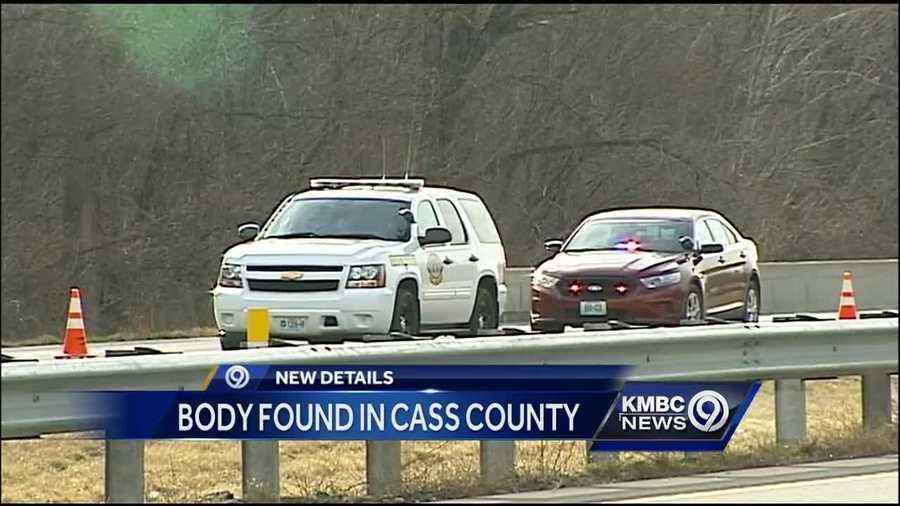 A body was found along a highway in Cass County early Sunday morning.