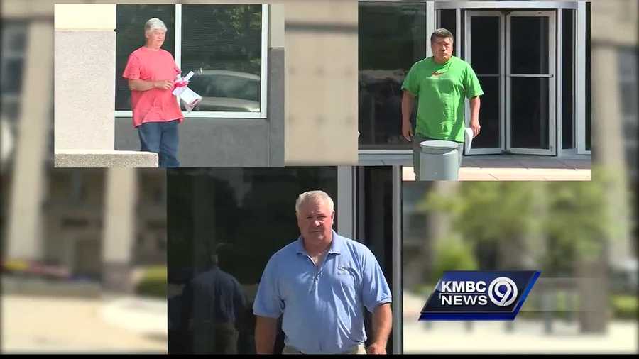 Three men have pleaded not guilty to federal charges of running a forced labor ring at a Kansas City, Kansas, roofing company.