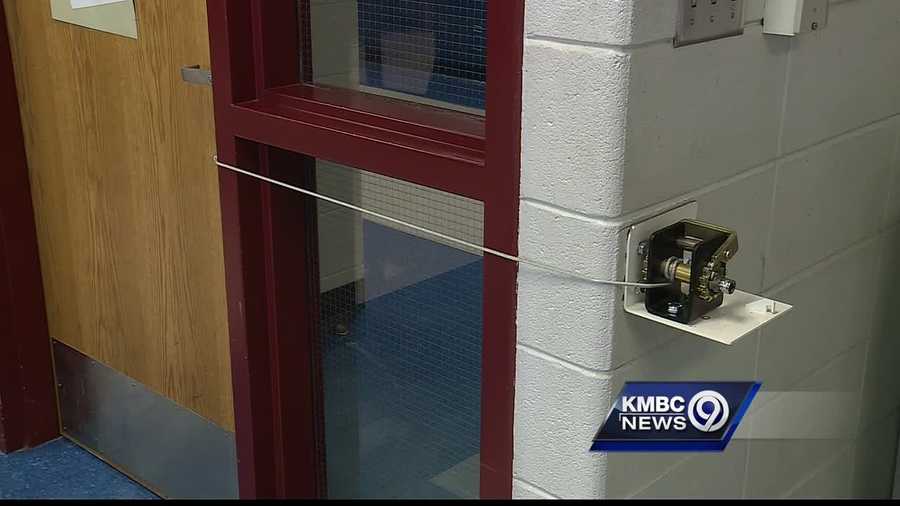 The Harrisonville School District is spending the summer break installing new security devices designed to keep kids safe in the classroom.