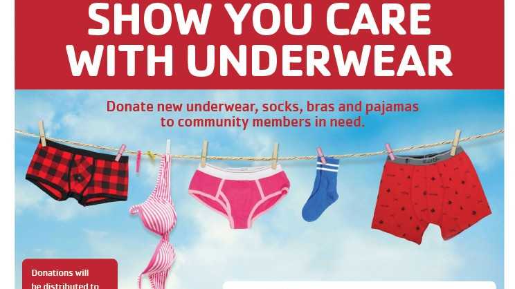 Show your support for the Panties and Bras for a Purpose campaign