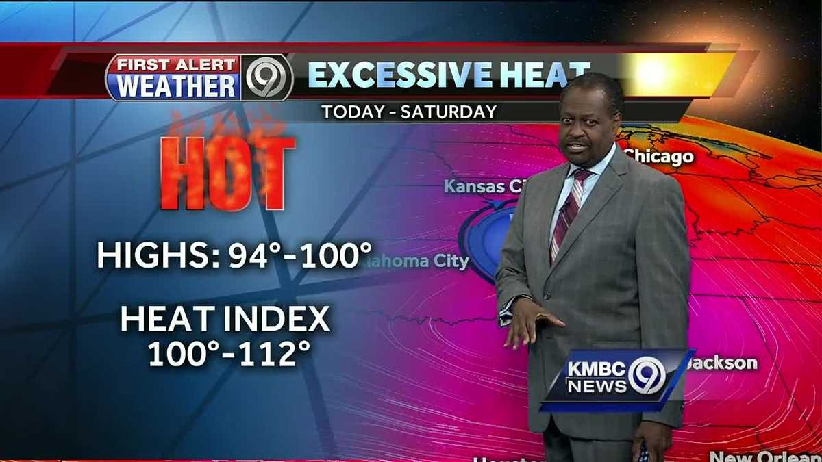 First Alert: Excessive heat warning in effect until 10 p.m. Thurs.