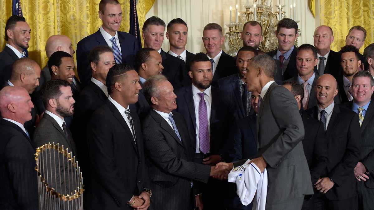 Obama honors 2015 World Series champion Royals at White House