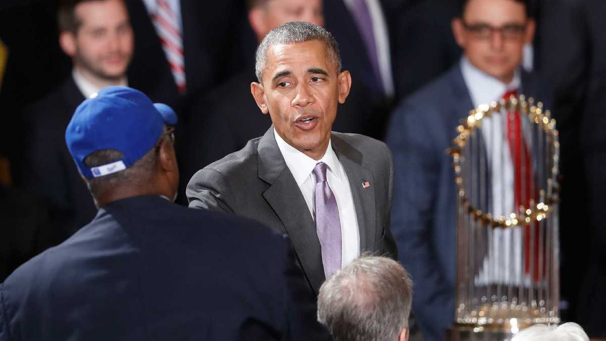 Obama honors 2015 World Series champion Royals at White House