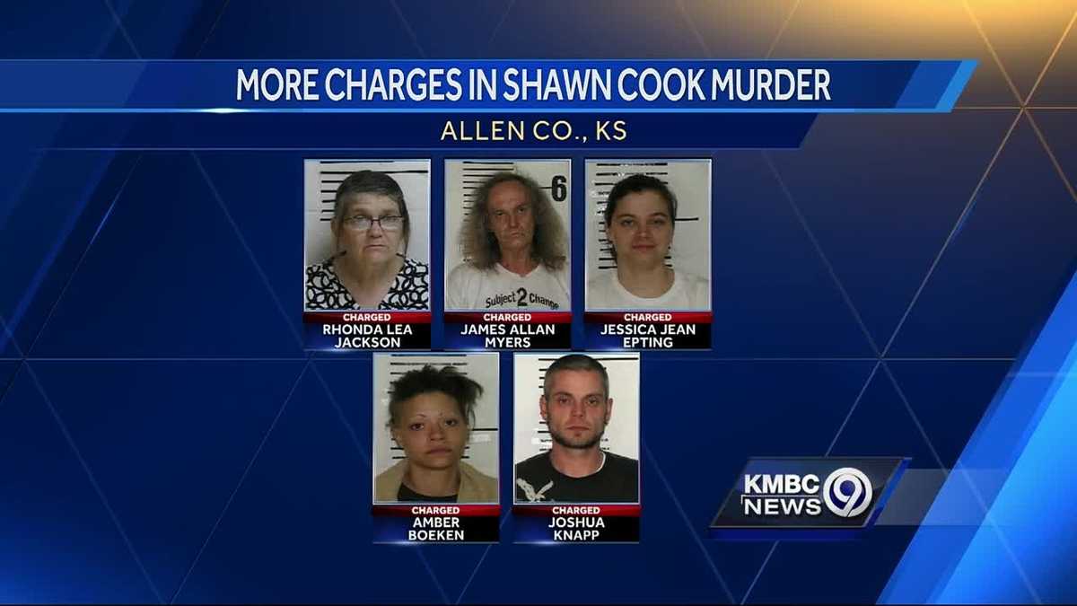 Prosecutors charge 3 more people in Shawn Cook slaying