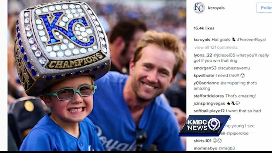 For fans who want to show their Royals pride and remind everyone that their team is the reigning world champion, a new game day accessory is taking the internet by storm.