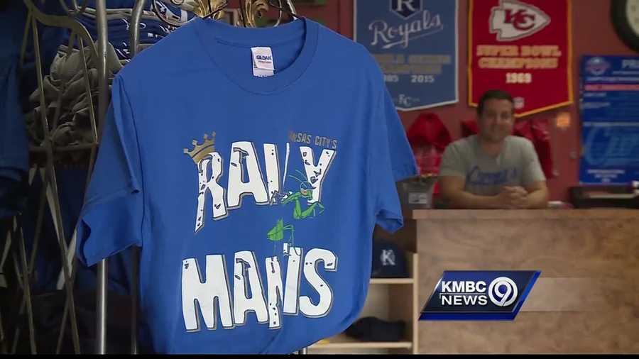 A praying mantis has not only inspired the Kansas City Royals to get back into the post-season chase, but it’s also helping some local companies rake in some big money.