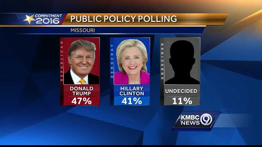 A new poll shows Donald Trump expanding his lead in Missouri, but incumbent Republican Sen. Roy Blunt continues to be in a close race for re-election.