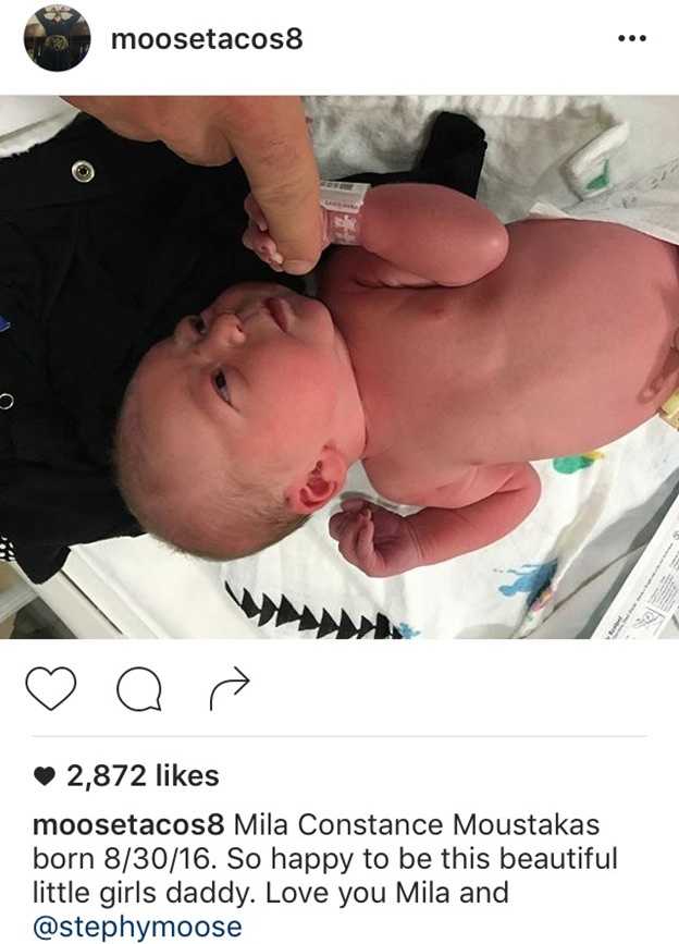 Best offseason ever.' Mike Moustakas shows off photos of new baby