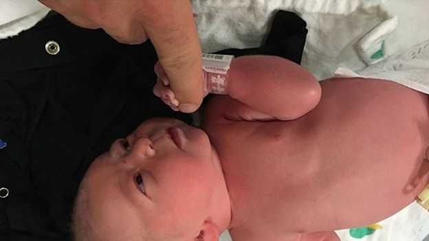 Best offseason ever.' Mike Moustakas shows off photos of new baby
