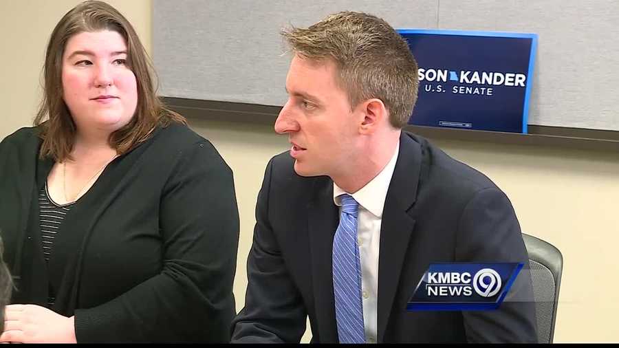 Democratic U.S. Senate candidate Jason Kander sat down with students and administrators Wednesday to discuss the high cost of college in Missouri.
