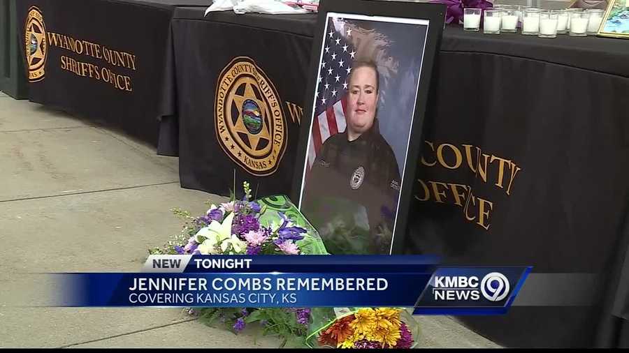 A slain Kansas City, Kansas, juvenile detention officer was remembered in a ceremony Monday evening.