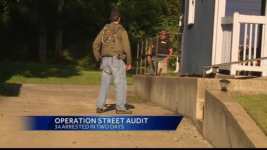 A two-day warrant sweep helped get 34 of Kansas City’s most wanted fugitives off the street.