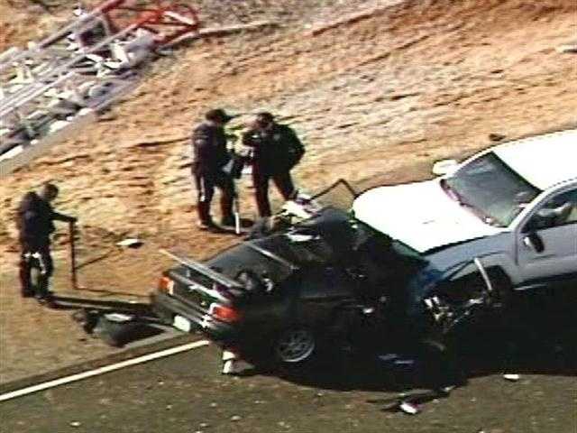 Photos Cars Collide Headon In Rio Rancho