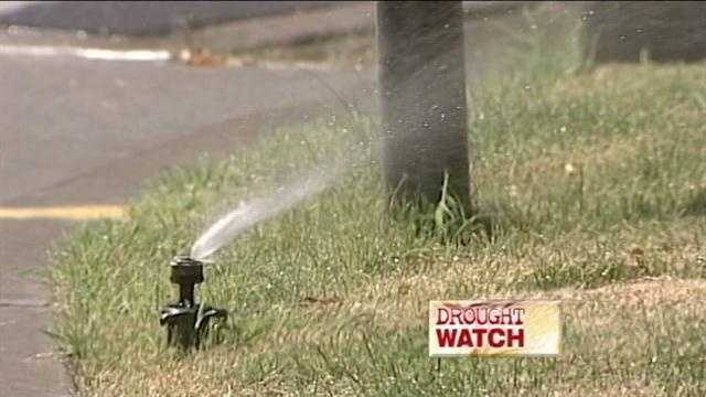 Water Authority asking people to cut back thier watering to one day a week