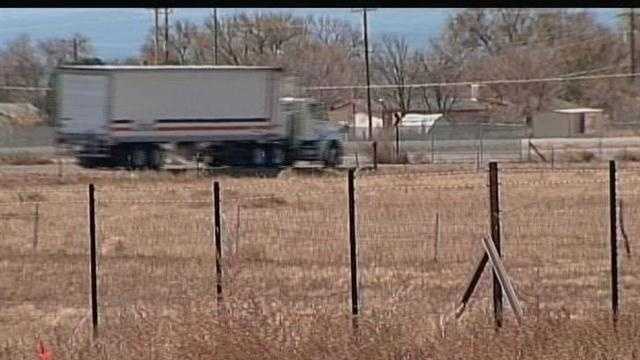 Some neighbors are concerned with plans to put an I-40 truck stop near a subdivision full of homes.
