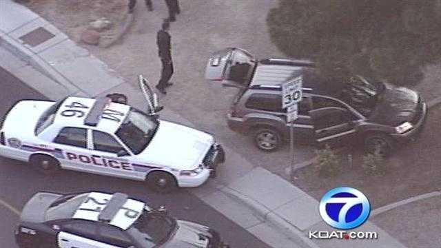 Photos: Robbery suspect leads high speed chase