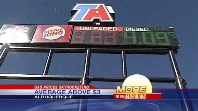 New Mexico Gas Prices Skyrocket