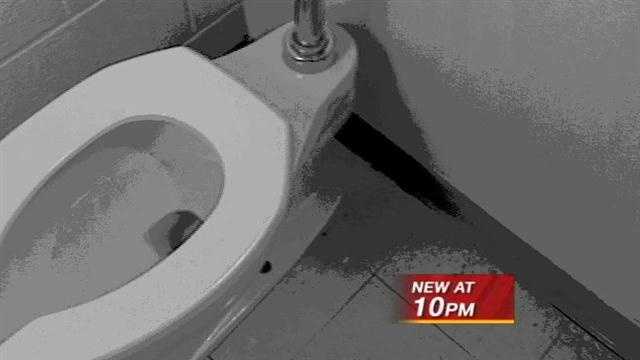 A northeast Albuquerque business is under fire tonight as an employee is accused of installing a secret camera in the bathroom.