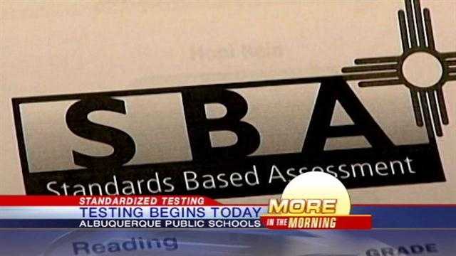 Schools statewide begin standardized testing today, but many parents are concerned because it's happening right after spring break.
