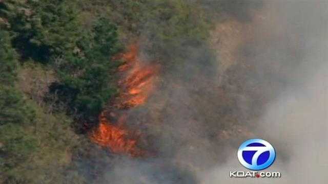 Photos: Thompson Fire Burns Near Jemez Springs