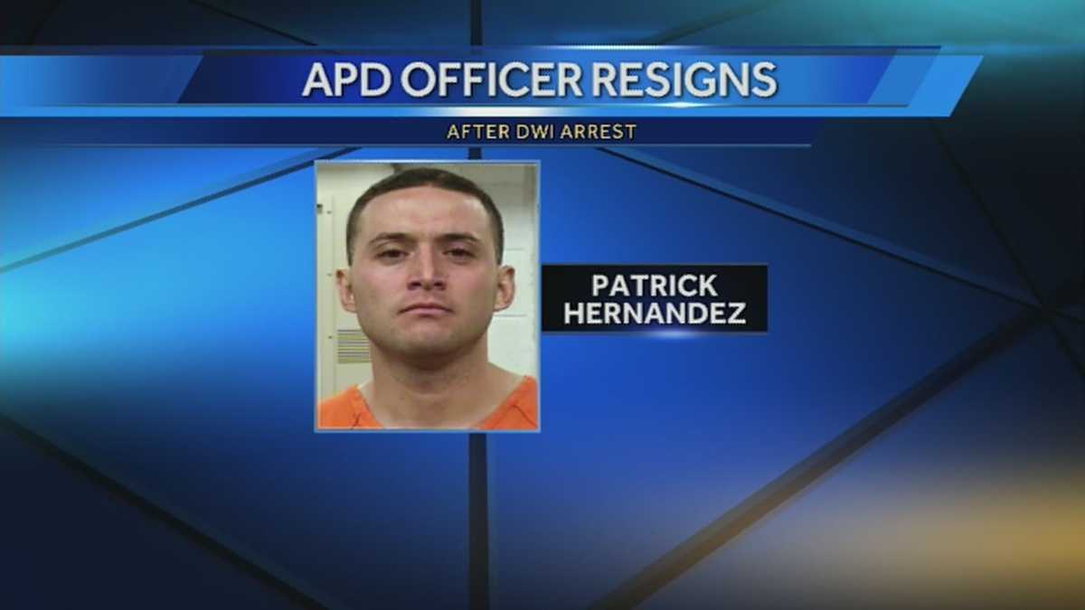 APD officer resigns after DWI arrest