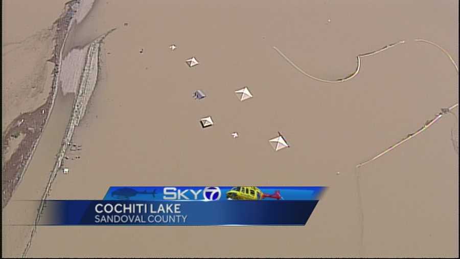 Cochiti Lake at record levels