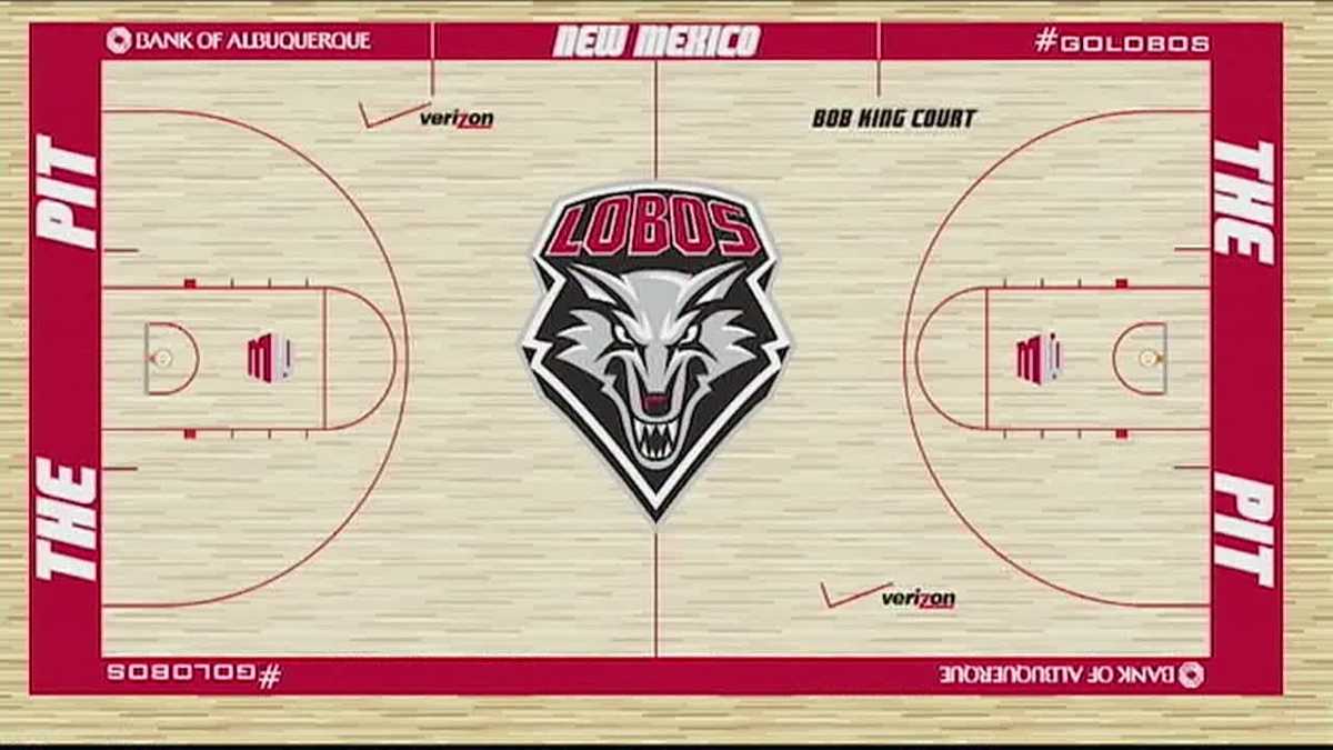 UNM releases new men's basketball court design