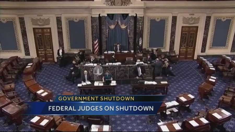 Federal social security judges spoke out against the federal government shutdown, claiming the shutdown will hurt the sick and disabled more than anyone else.
