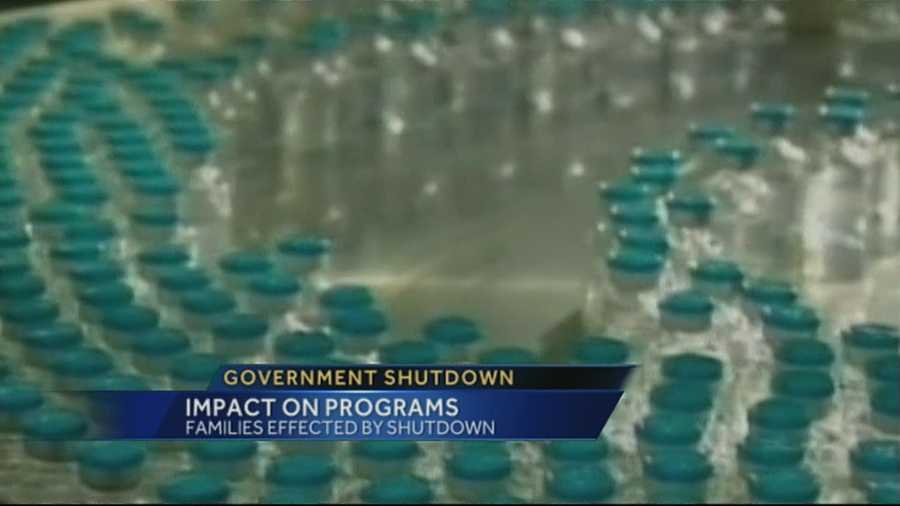 The federal government shutdown could impact early childhood education programs and CDC flu programs if it remains unresolved.