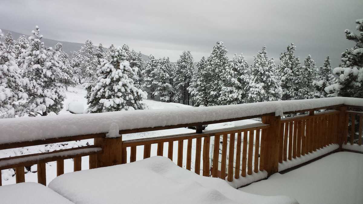 New photos Snow in northern New Mexico